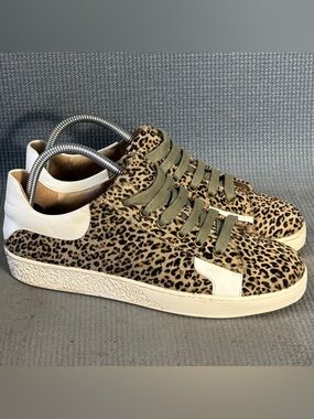 Move by Chocolat Blu Nori Leopard Sneakers Women’s Size 9 US 40 EU
